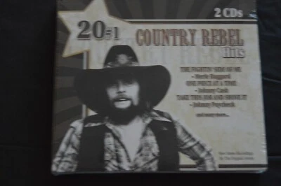 20 #1 Country Rebel Hits (CD, 2007 DIGIPAK) NEW - Image 1 of 2
