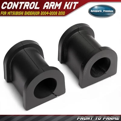2x Buje de barra estabilizadora delantero al cuadro para Mitsubishi Endeavor 2004-2008 2010 3,8 L Foto 1 de 4