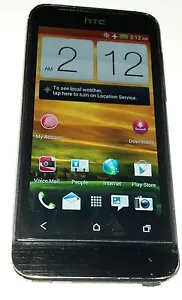 Smartphone HTC One V 4GB Negro Virgin Mobile Malo WiFi - Imagen 1 de 7