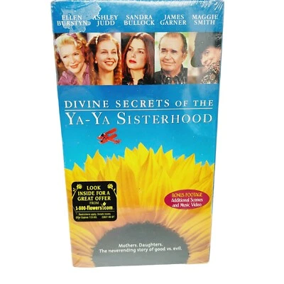 Divine Secrets Of The Ya Ya Sisterhood Sandra Bullock Vhs 2002 - Image 1 of 3
