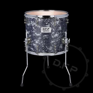 DFP Drum Wrap - Dark Grey Swirls - Bild 1 von 4