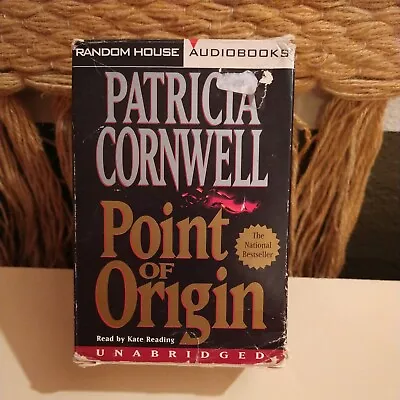 PATRICIA CORNWELL * POINT OF ORIGIN * AUDIO BOOK ON CASSETTE - Image 1 of 3