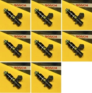 Bosch INJ-303 731cc Fuel injectors x 8 3/4 length EV1 plug 14mm E85 OK New - Picture 1 of 5