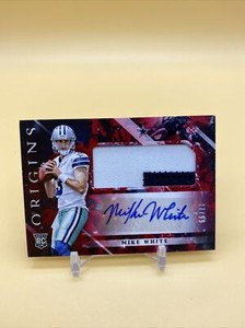 2018 Panini Origins #139 Mike White RPA 27/99 AUTO Cowboys ⭐️ 🏈 🔥🔥🔥