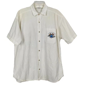 Vintage PEER by Peter Mussfeldt Acapulco Yacht Club short sleeve cotton shirt - Picture 1 of 8