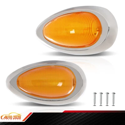 Fit for Freightliner Century / Columbia 15LED Side Marker Signal Light - Image 1 of 4