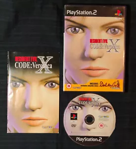 Resident Evil code Veronica X - PAL FR PS2 PLAYSTATION survival horror - Bild 1 von 2