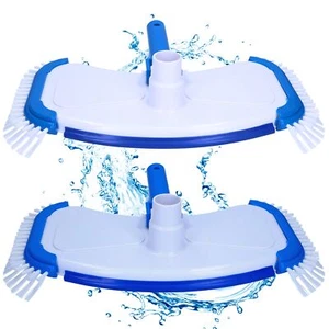Amapool 2 Pool Bodensauger Poolbodenbürste Sauganschluss 32- 38mm DeLuxe Bürste - Bild 1 von 7