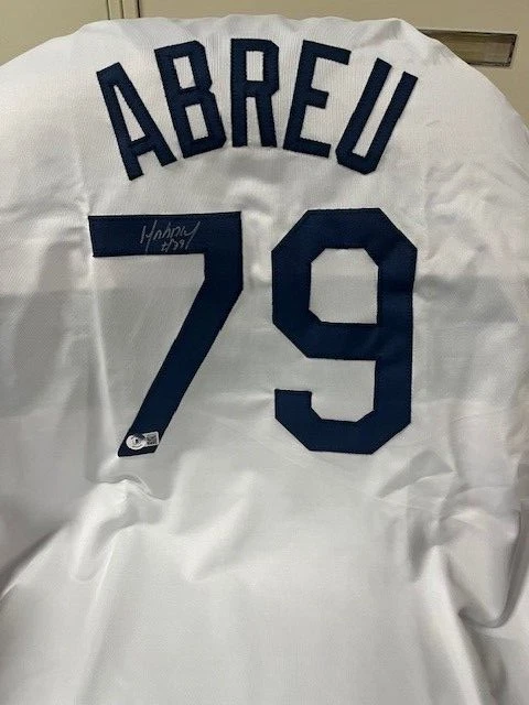 Jersey Beckett José Abreu #79 personalizado cosido autografiado Chicago Whitesox Foto 1 de 3