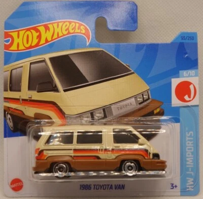 Hot Wheels 1986 Toyota Van HW J-Imports 6/10 2023 95/250 HKJ15-M521 - Imagen 1 de 4