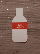 Carte Parfumée - Perfume Card . Lacoste