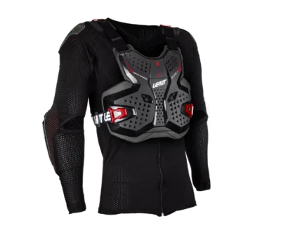 Novo Protetor Corporal Leatt 3.5 JR - Preto/Vermelho - G/XL - 5023050951 - Imagem 1 de 4