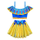 Snow White Fancy Dress  Swimwear Skirt Set Kids Girls Swimming Costume Children