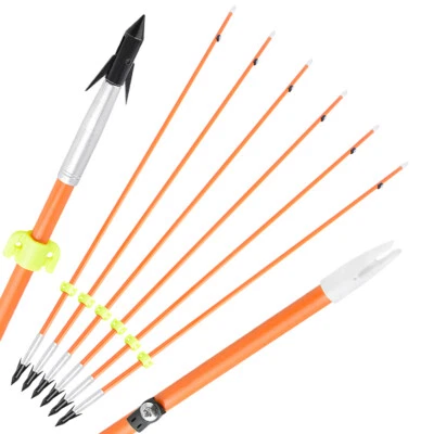 3/6/12 X Archery Fishing Arrow Fiberglass Additional Screw Bowfishing Target - Image 1 of 4