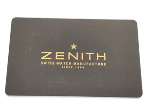 Autentico orologio ZENIT certificato carta vuota - Foto 1 di 2