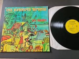LP - LES HARICOTS ROUGES - LES ANTILLES - DEDICACER SIGNER - Foto 1 di 6