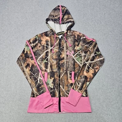 Sudadera con Capucha Prairie Buck Mujer Hoja Larga Timberbreak Camuflada Rosa Rendimiento Talla Pequeña Foto 1 de 4