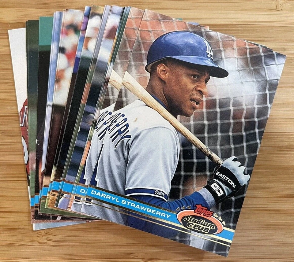 1991 Topps Stadium Club Baseball - You Pick - Complete Your Set - 301-600 - Image 1 of 1