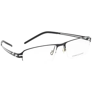 Prodesign Denmark Brille 6113 c.6031 Schwarz Halbrand Metall Japan 54[]17 150 - Bild 1 von 8