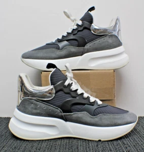 Alexander Mcqueen - Oversized Runner Sneakers - 604281 - Size 43 - Grey/White - Picture 1 of 18