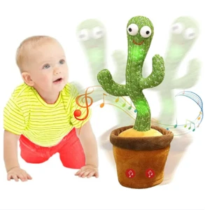 Cactus Danzante Giocattolo per Bambini con Canto Interattivo e Danza Cactus Bluetooth Toys - Foto 1 di 8