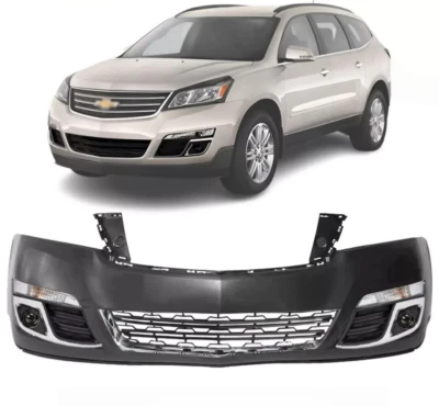 Front Bumper Cover And Grille Assembly Kit For 2013-2017 Chevrolet Traverse Foto 1 de 4