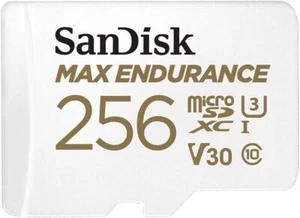 SanDisk Max Endurance 256GB microSDXC UHS-I Card + Adapter – Dash Cam 4K - Photo 1 sur 6