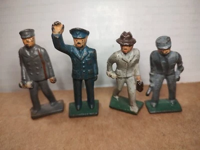 Figuras de juguete de viaje familiar de hierro gris 4 Foto 1 de 3