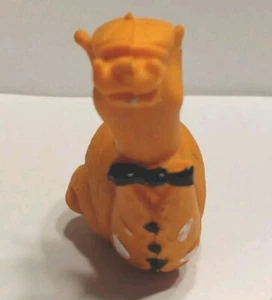 Vintage Diener Radiergummi aus den 60er Jahren bemalt orange Schnecke Itty Bitty Sammlung - Bild 1 von 8