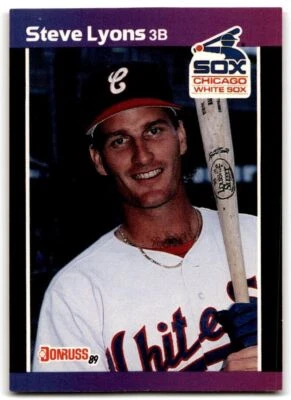1989 Donruss Steve Lyons / Chicago White Sox #253 - Image 1 of 2