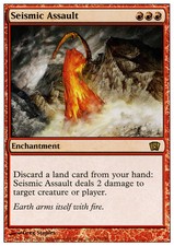 Seismic Assault - 8th Edition - NM, English MTG Magic FLAT RATE SHIP