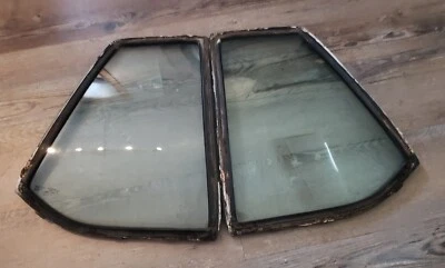 Chevrolet Impala 1977 1978 1979 2 puertas traseras Lt & Rt cuarto de cristal ventanas OEM GM Foto 1 de 4