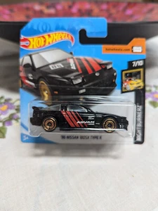 Nissan 180 SX Type X coche modelo coche ORIGINAL NUEVO & EMBALAJE ORIGINAL Hot Wheels 2018 - Imagen 1 de 1
