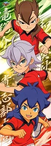 poster Inazuma Eleven Go anime kishibe taiga Izumi kanaaki Taki Sousuke - Picture 1 of 1