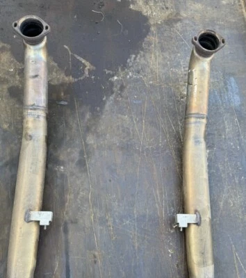 Tubo colector de escape de plomo del motor lado derecho e izquierdo BMW F10 M5 M6 2013-2016 Foto 1 de 4