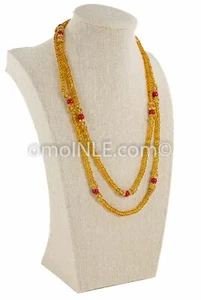 COLLAR DE ILDEU IDEU SENCILLO CON CUENTAS DE CORAL - Bild 1 von 2