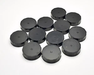 Unbranded Minolta MD/MC (SR) Mount Rear Lens Cap Lot Qty-12 Japan (#T437)   - Picture 1 of 2