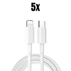 3/6ft Usb Type C Fast Charging Pd Charger Cable For Iphone 13 12 11 Xr Xs 8 Ipad