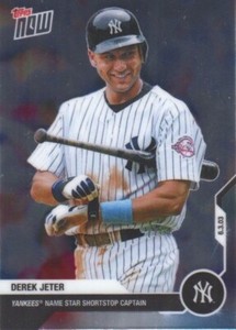 Derek Jeter Career Retrospective 2020 Topps NOW Chrome #2 Card PR:2611