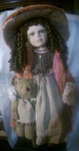 28" SHOW STOPPER SAMMLERSTÜCK PORZELLAN PUPPE "DEBORAH" - Bild 1 von 8