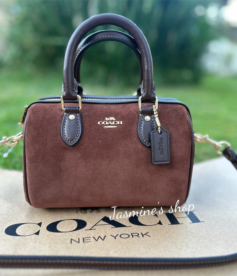 Coach Mini Rowan Crossbody Bag Vintage Brown CCF29 Outlet