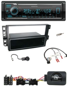 Kenwood Bluetooth Lenkrad DAB USB Autoradio für Chevrolet Aveo Captiva 2006-2011 - Bild 1 von 10