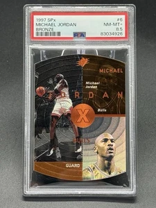 1997-98 SPx #6 Michael Jordan PSA 8.5 Bronze Chicago Bulls HOF - Bild 1 von 2