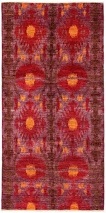 Traditional Hand Knotted Area Rug 6'0" x 12'3" Wool Carpet - Picture 1 of 4