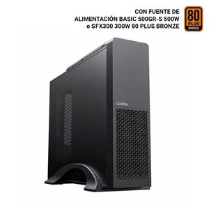 Case computer desktop ATX CoolBox COO-PCT313-BZ NeroCoolbox - Foto 1 di 3