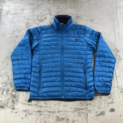 Jaqueta Mountain Hardwear Masculina Pequena Azul Abafador Embalável Acolchoada Zíper Completo - Imagem 1 de 4