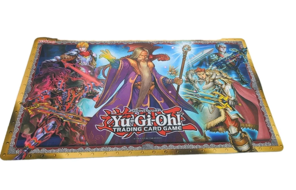 Alfombrilla de ratón grande Konami Yugioh Shonen Jump Card Game Play Mat 24" x 14” 1996 Foto 1 de 1