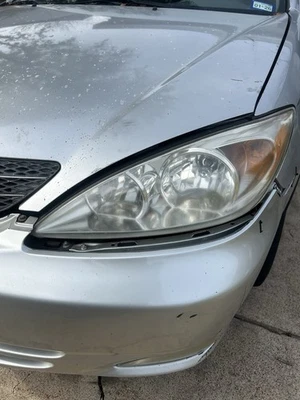 Conjunto de faros para Toyota Camry 2002 2003 2004 cromo ámbar faros L+R Foto 1 de 4