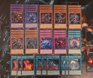 Ashened Deck Core 39 Cards MP25 Mega Pack 2025  1st Edition YuGiOh Bundle - Picture 1 of 3