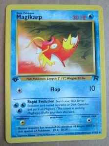 Magikarp - 47/82 - 1. Edition Uncommon WOTC TCG - Team Rocket Pokemon Karte - Bild 1 von 10